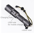 Power Bank USB Chargeur de téléphone portable Torch XML2 T6 Strong Light LED torche rechargeable